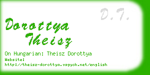 dorottya theisz business card